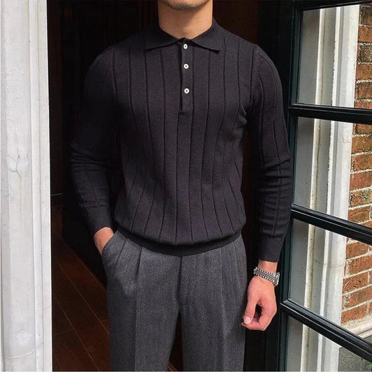 Reus long-sleeved polo shirt