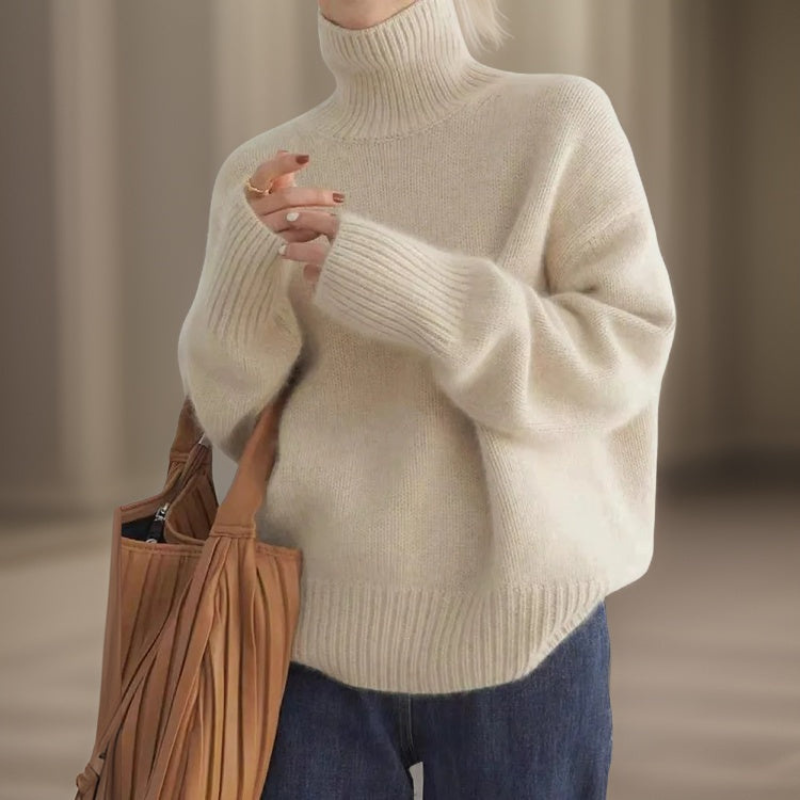 Linda Women's Turtleneck Sweater