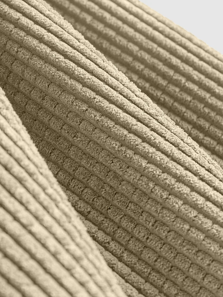 Chemise manches courtes en velours côtelé