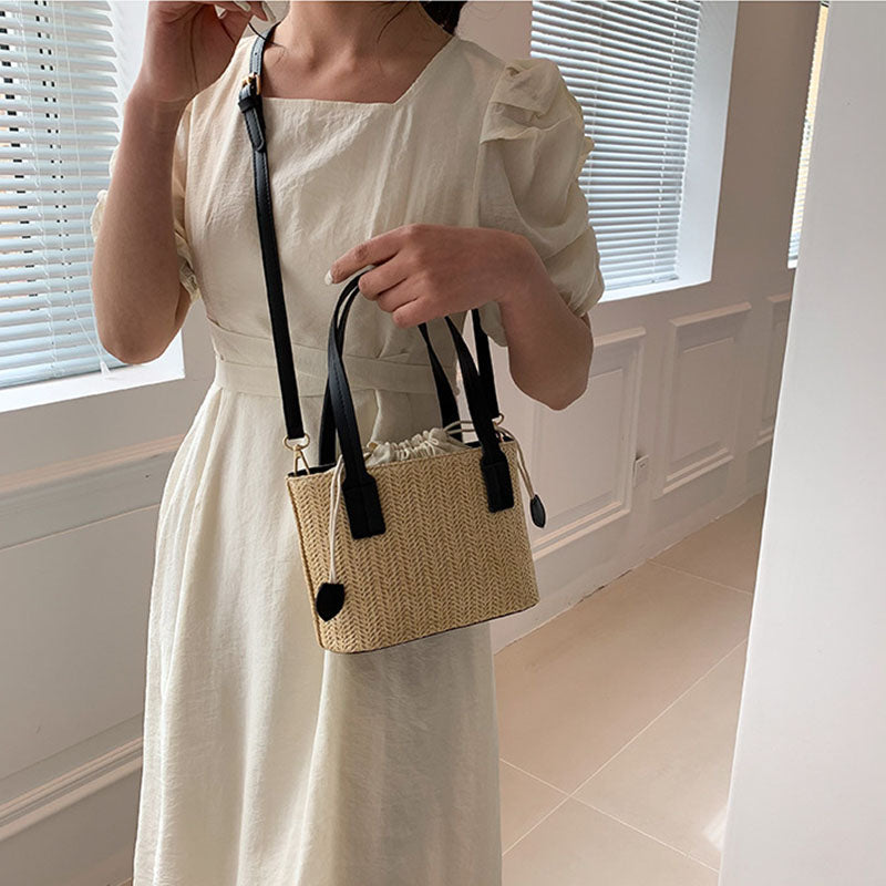 Mini Sac à Main en Paille Marie