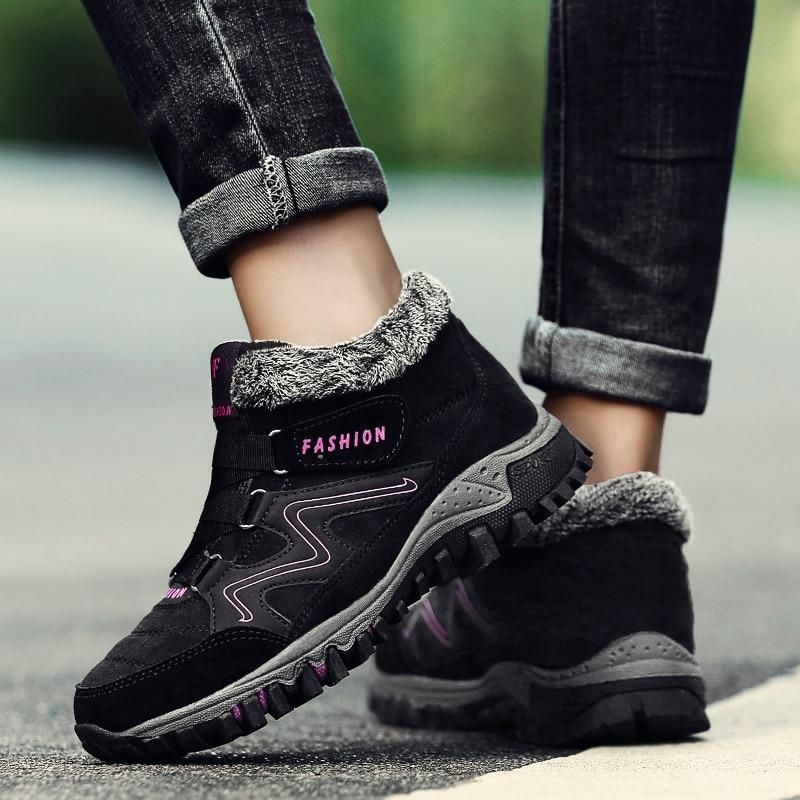 Bottes Antidérapantes Chaudes et Confortables