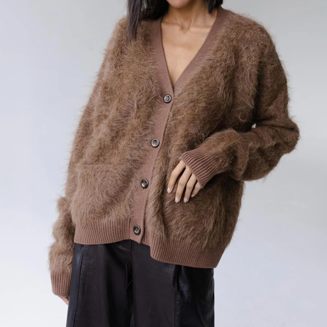 Valentina Women's Teddy Cardigan