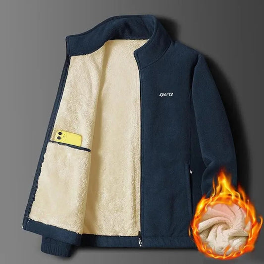 Warm fleece jacket