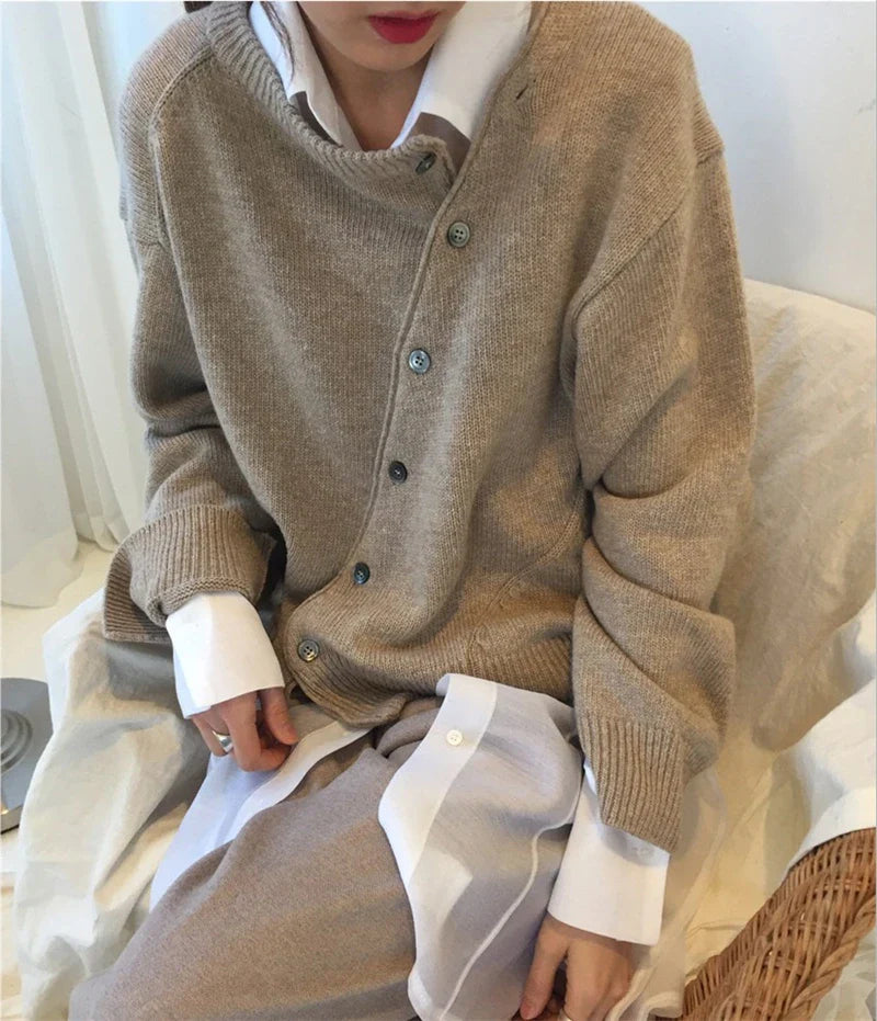 Comfortable Cashmere Sweater - Luna