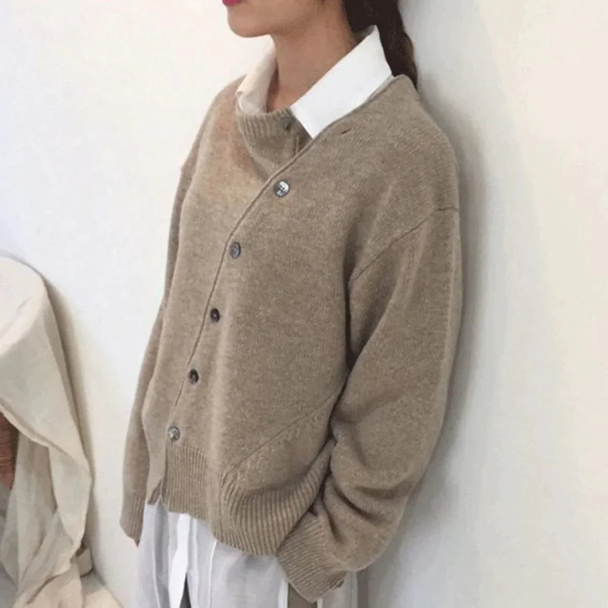 Comfortable Cashmere Sweater - Luna